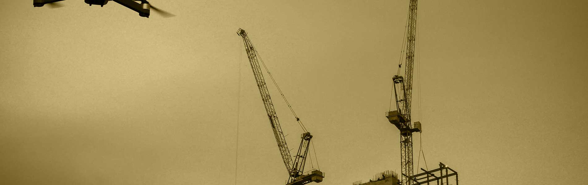 Time lapse chantier drone