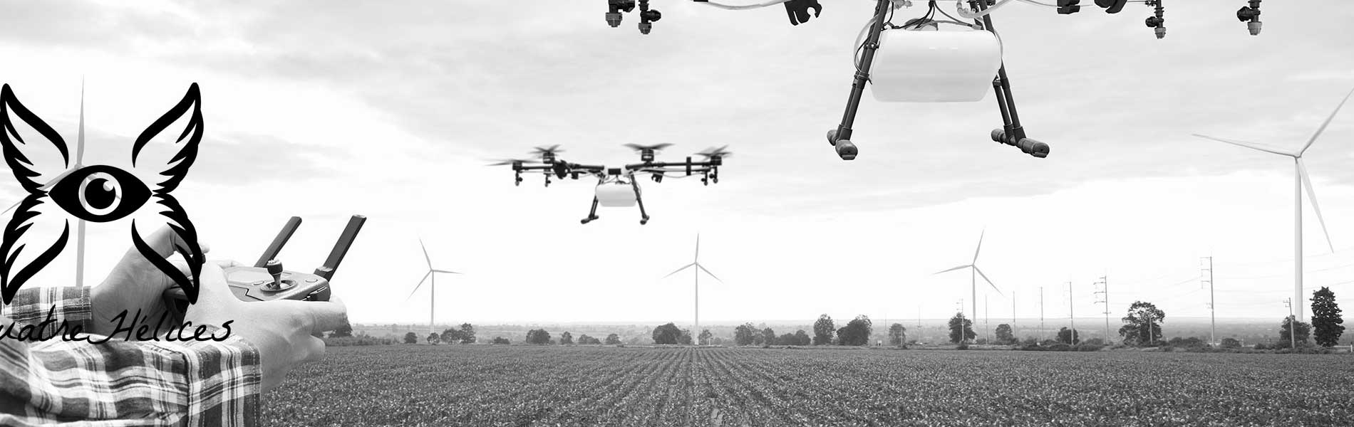 Drone surveillance chantier