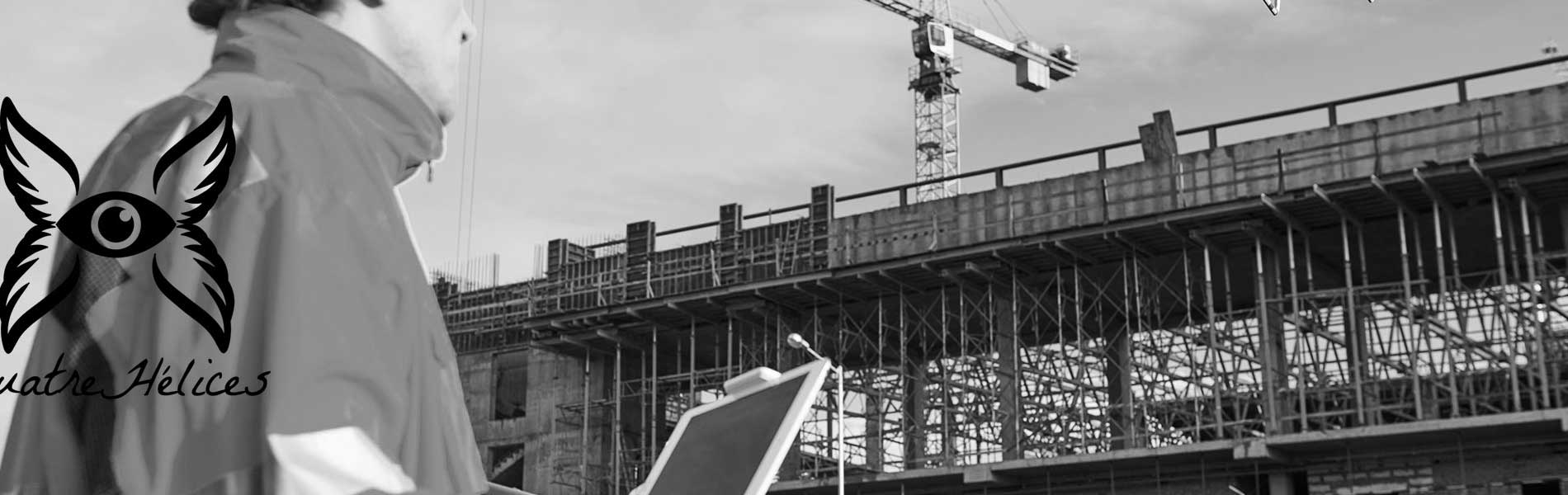 Drone suivi chantier