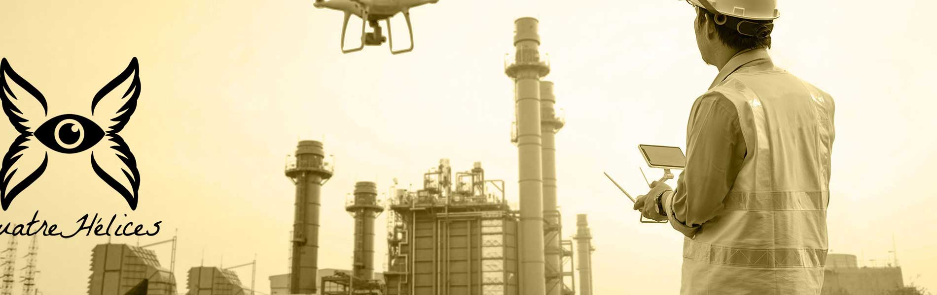 Suivi chantier drone