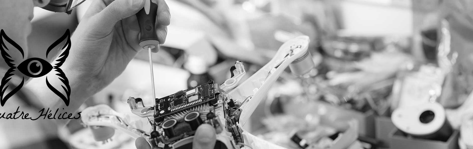 Time lapse chantier drone