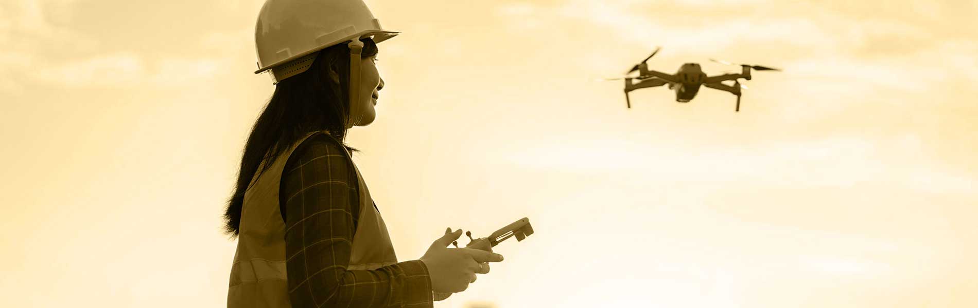 Suivi de chantier par drone