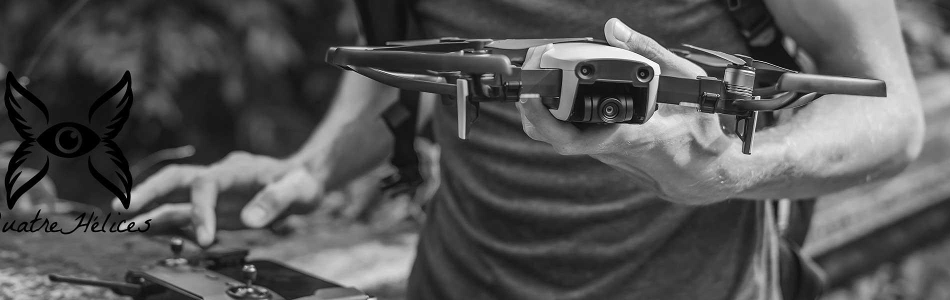 Drone surveillance chantier
