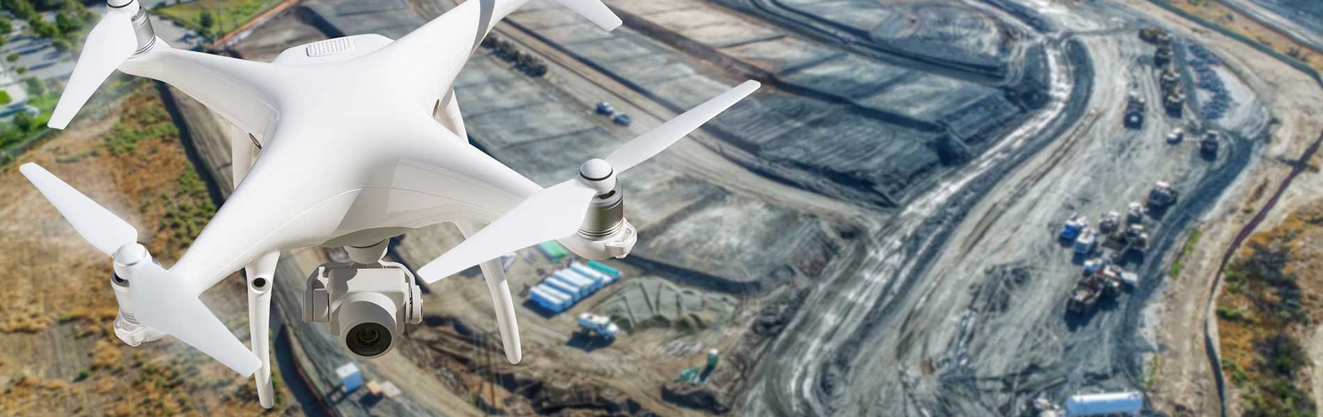 Drone surveillance chantier