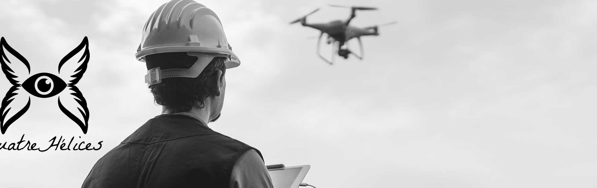 Drone suivi de chantier