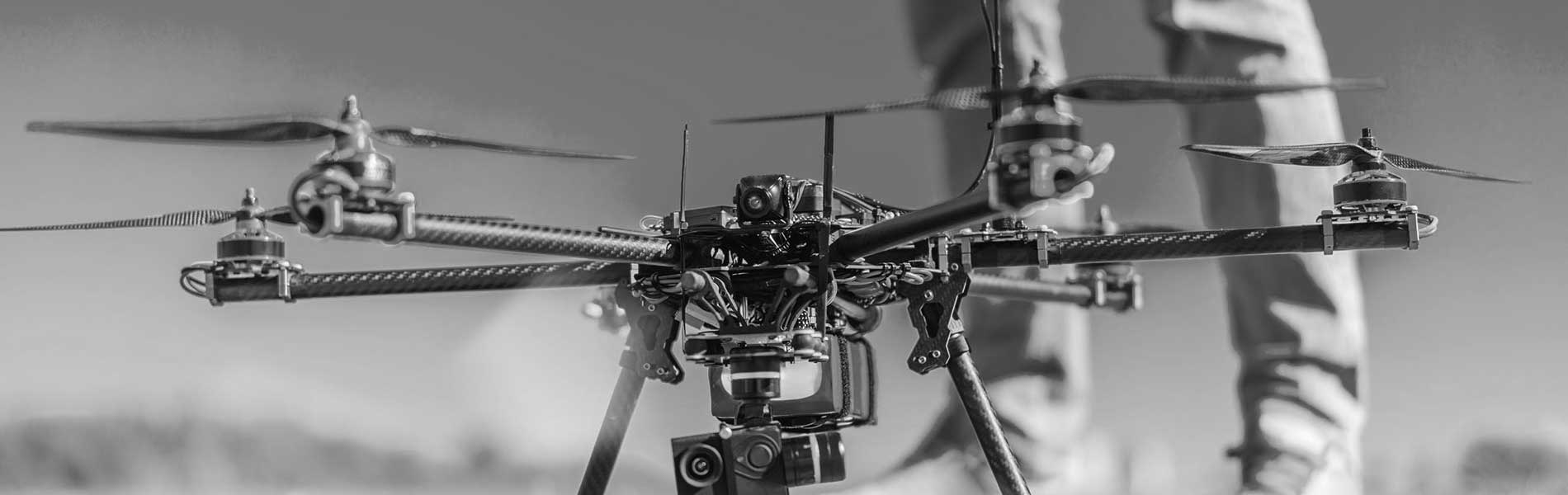 Drone surveillance chantier