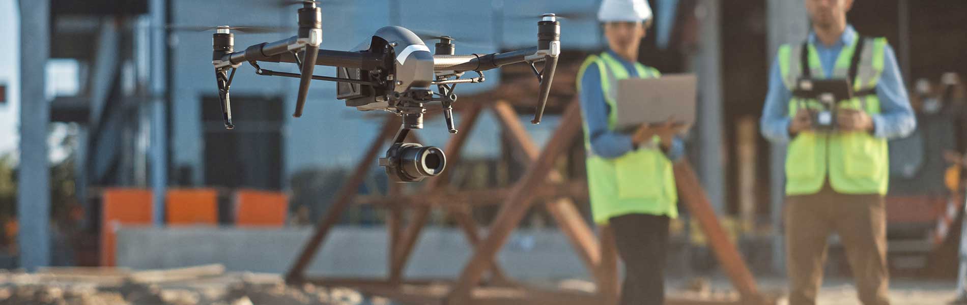 Drone suivi de chantier