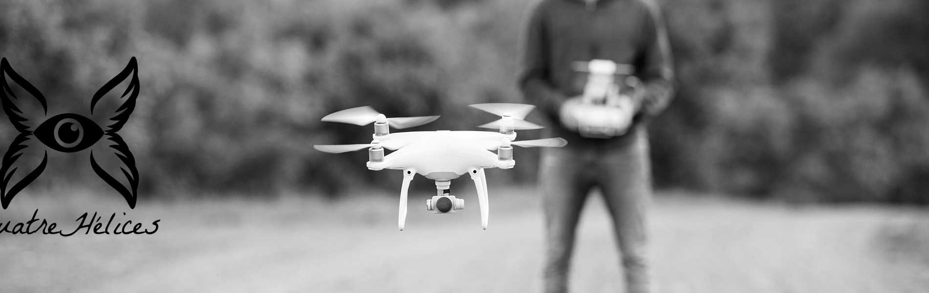 Drone surveillance chantier