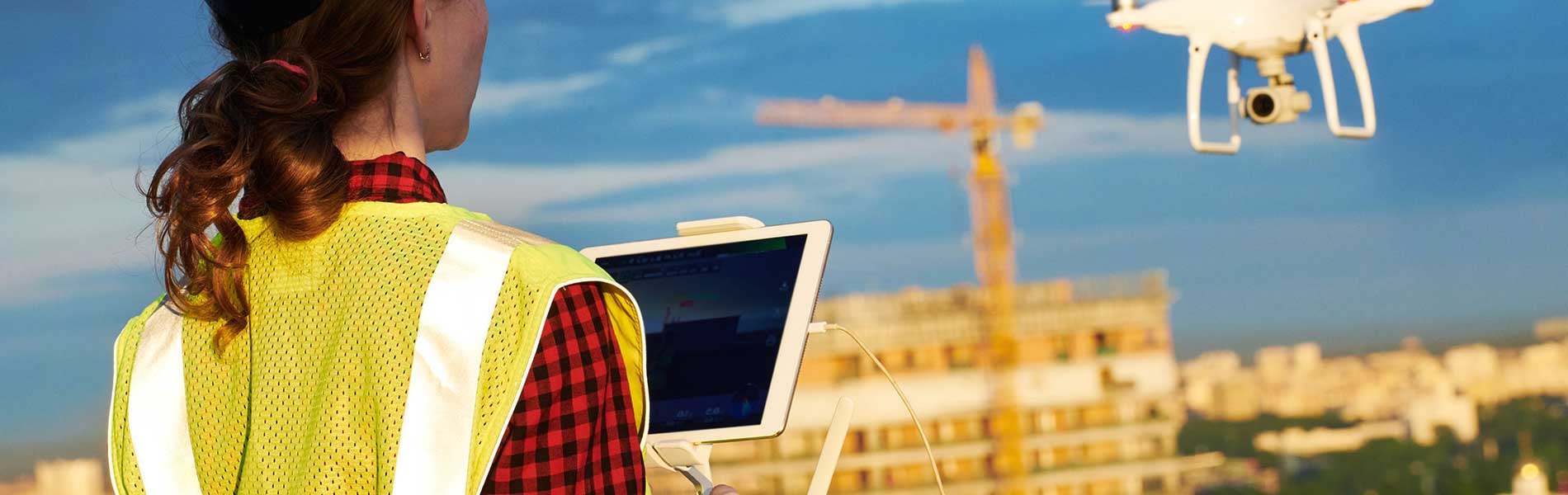 Drone suivi de chantier