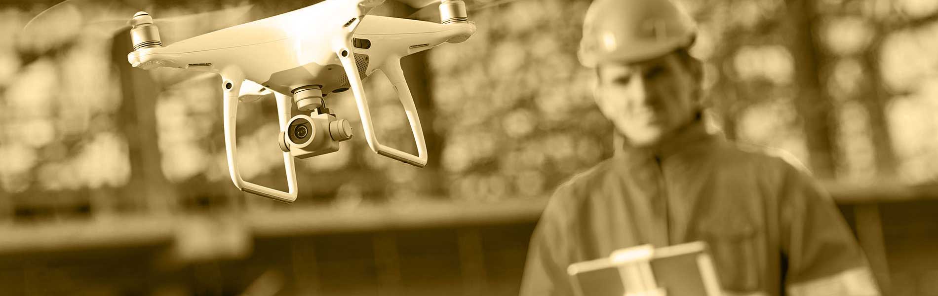 Drone suivi chantier