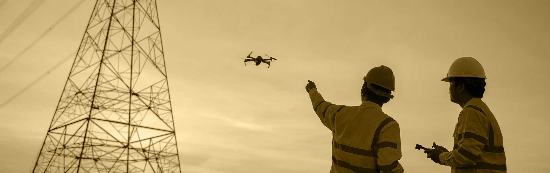 Drone suivi de chantier