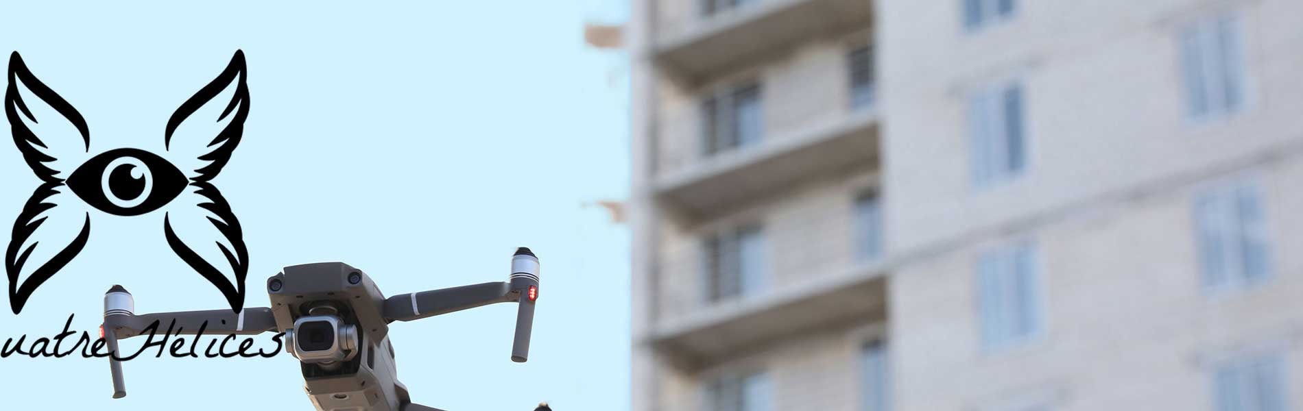 Drone suivi de chantier