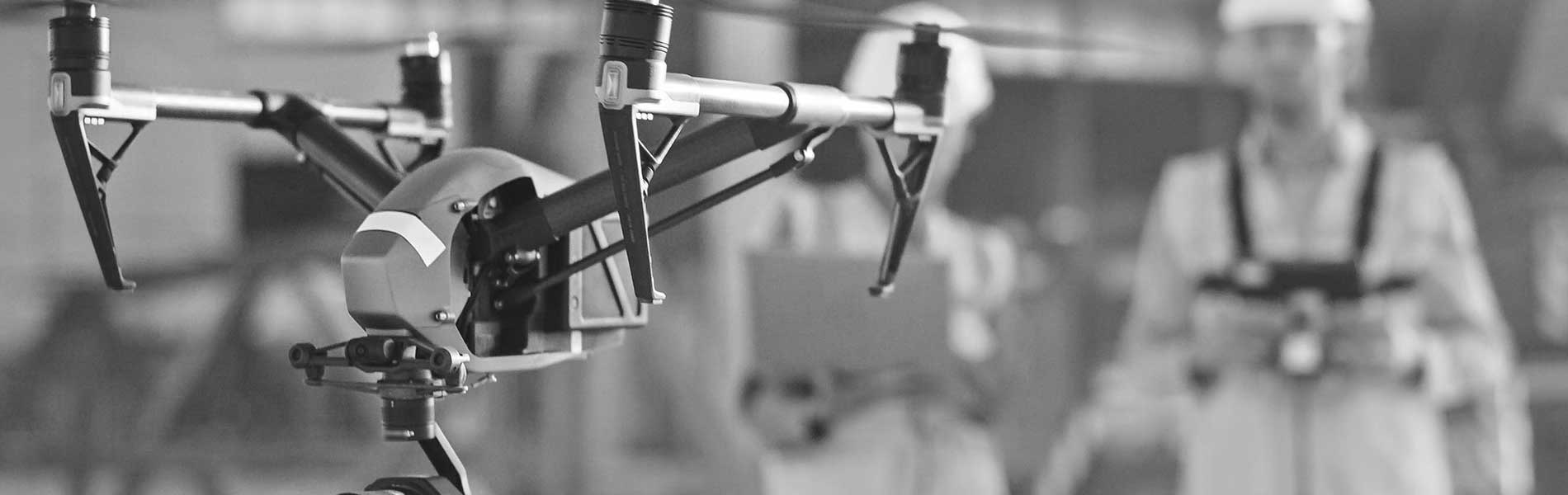 Drone surveillance chantier