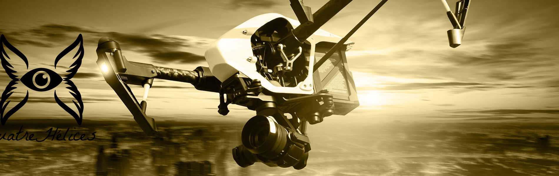 Drone surveillance chantier