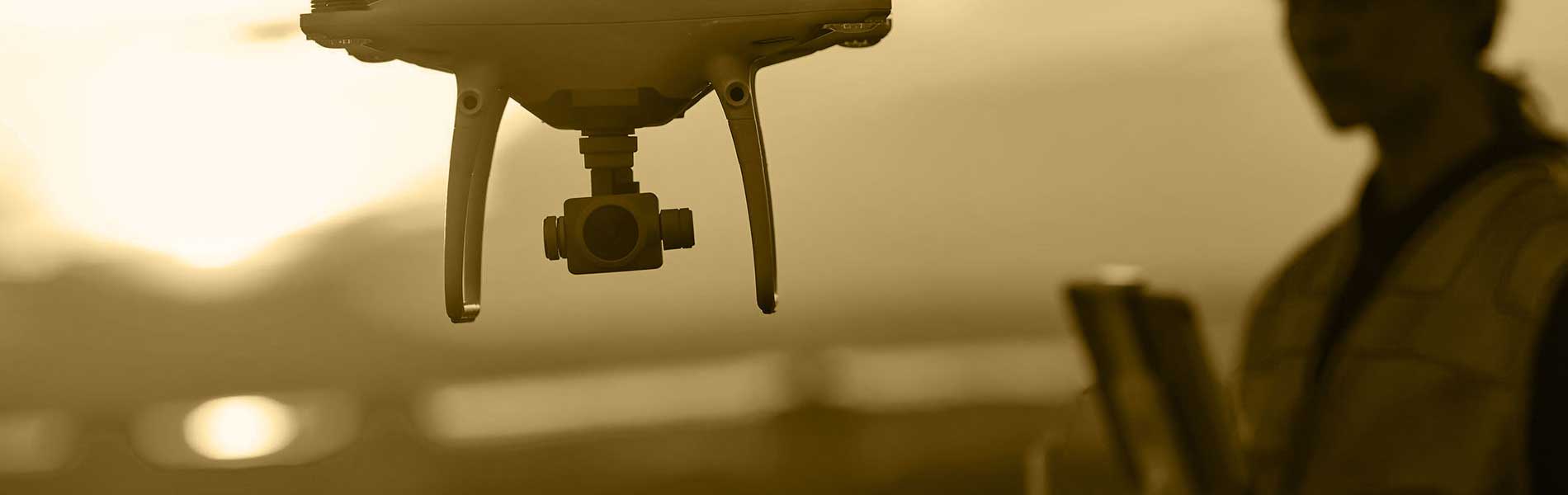 Time lapse chantier drone