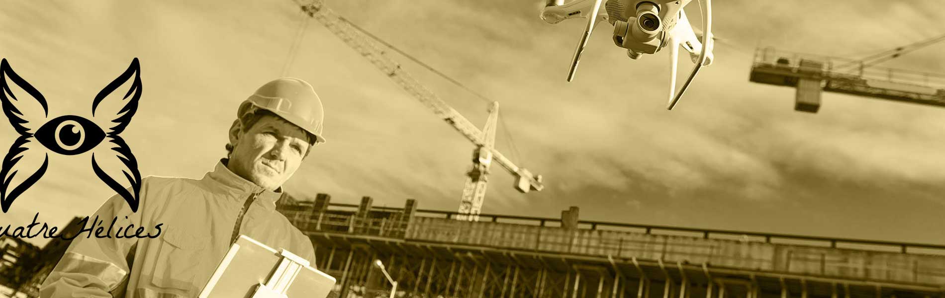 Drone suivi chantier