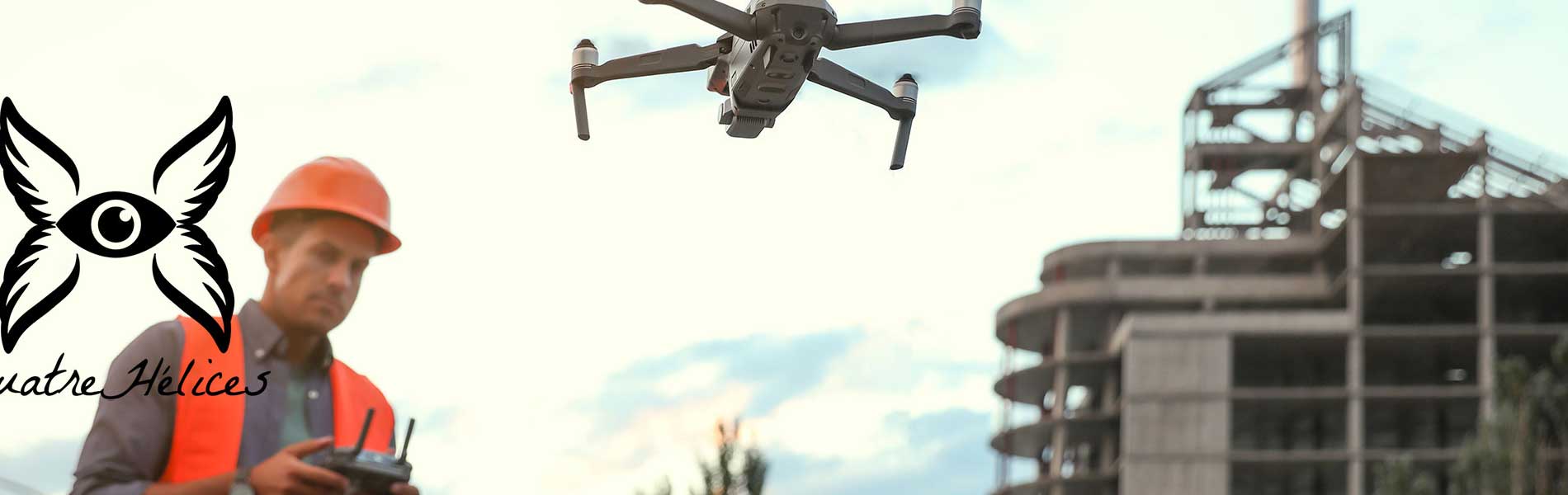 Time lapse chantier drone