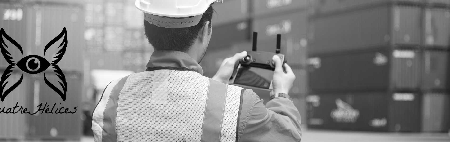 Suivi de chantier par drone