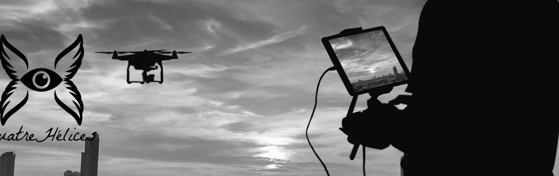 Drone suivi de chantier