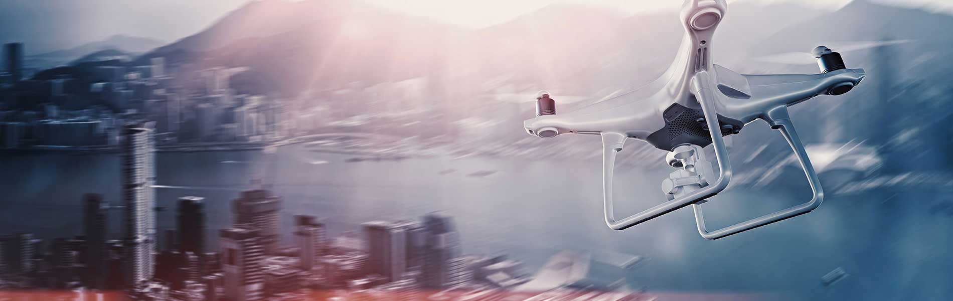 Drone surveillance chantier