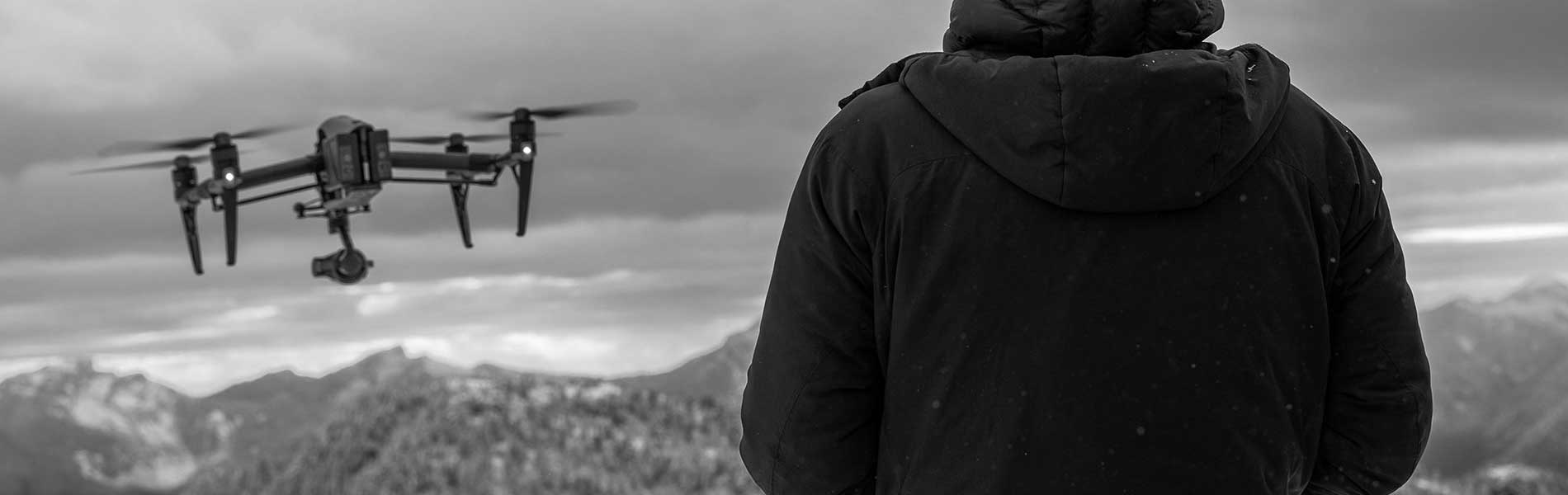 Drone surveillance chantier