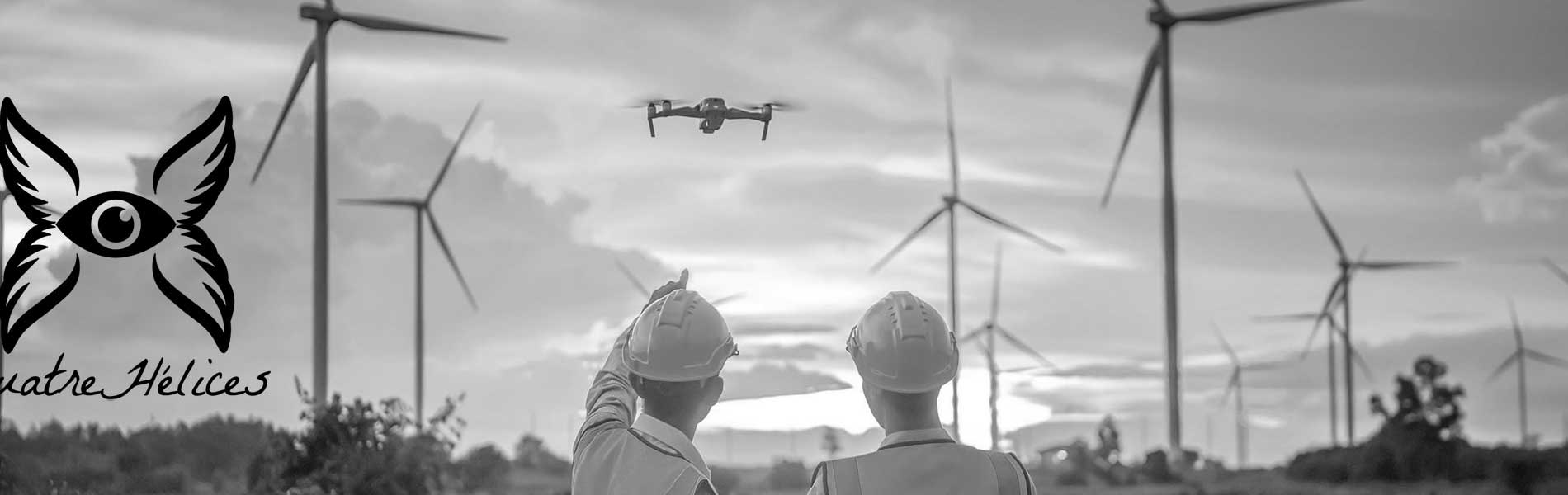 Drone surveillance chantier