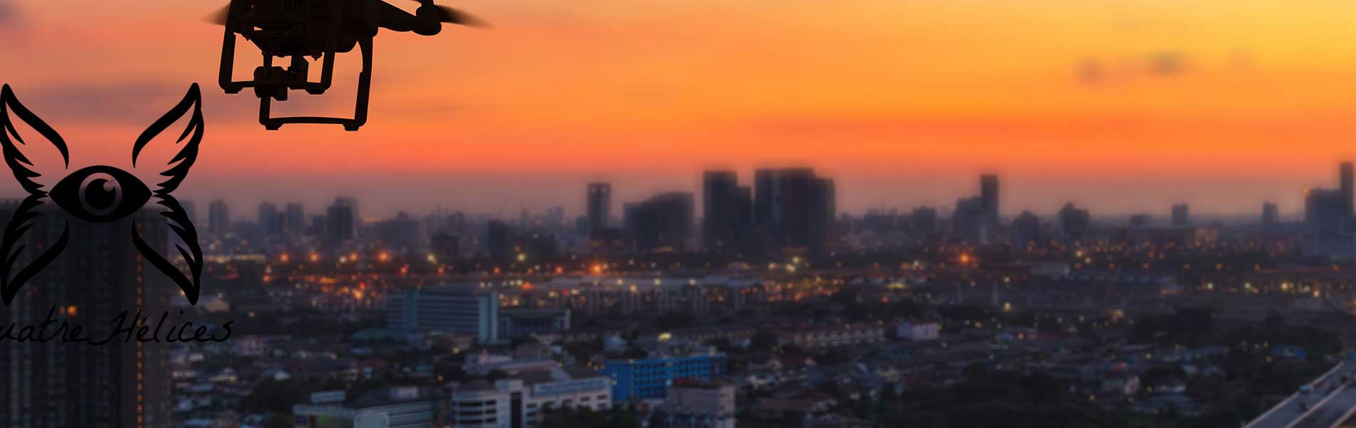 Drone professionnel surveillance