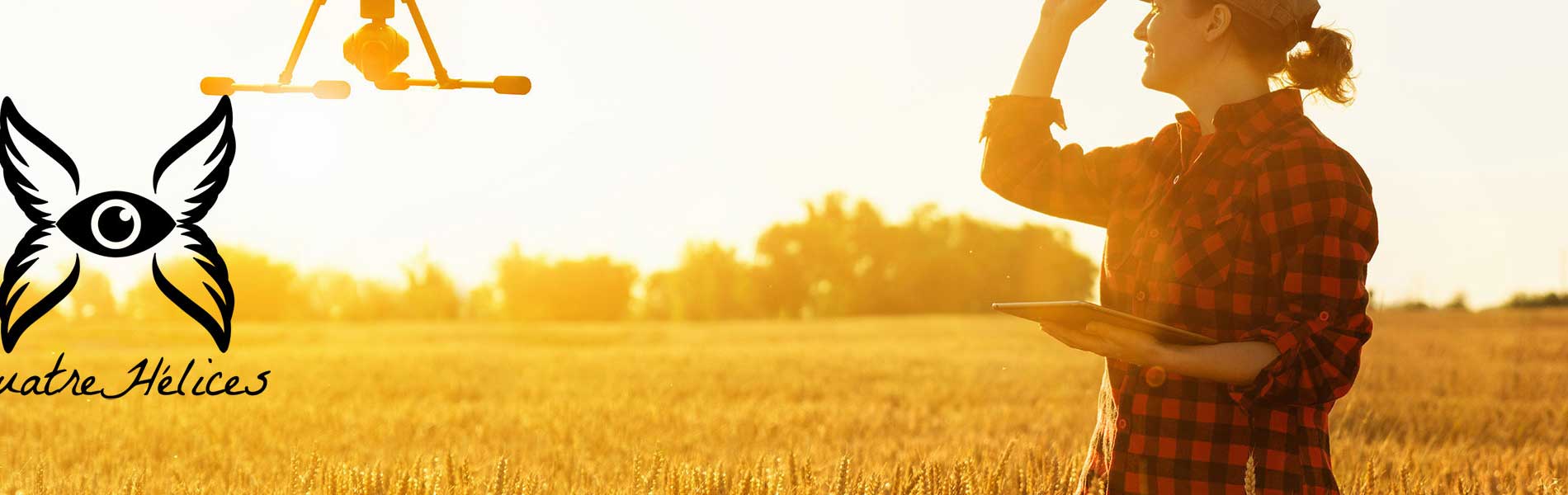 Drone professionnel surveillance