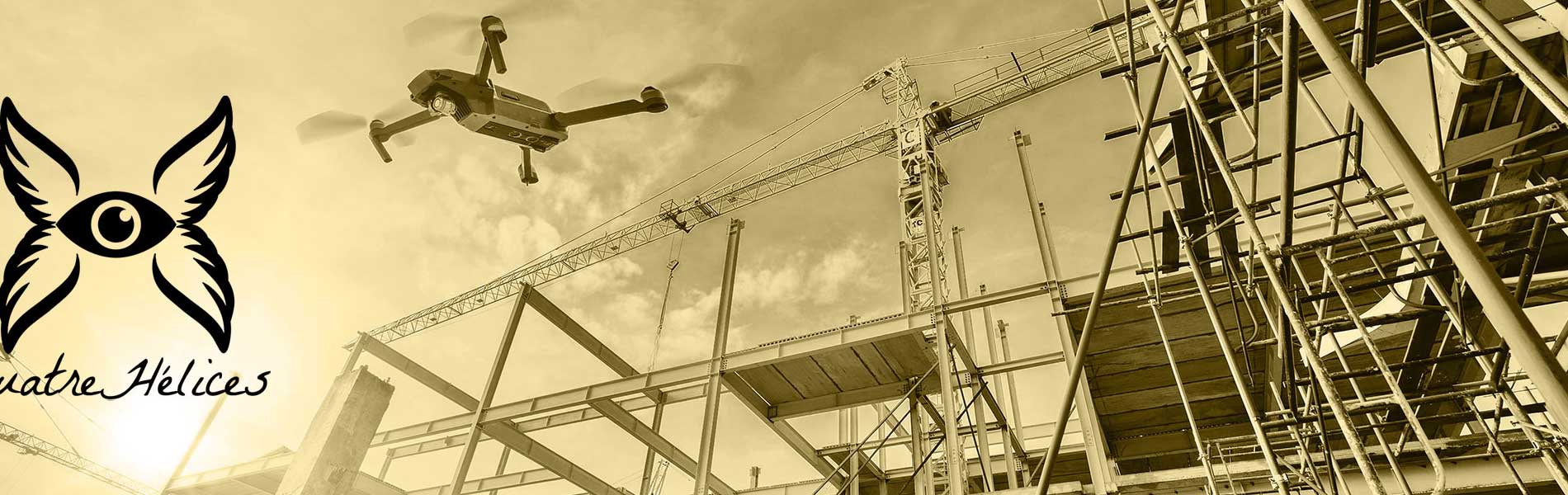 Drone suivi chantier