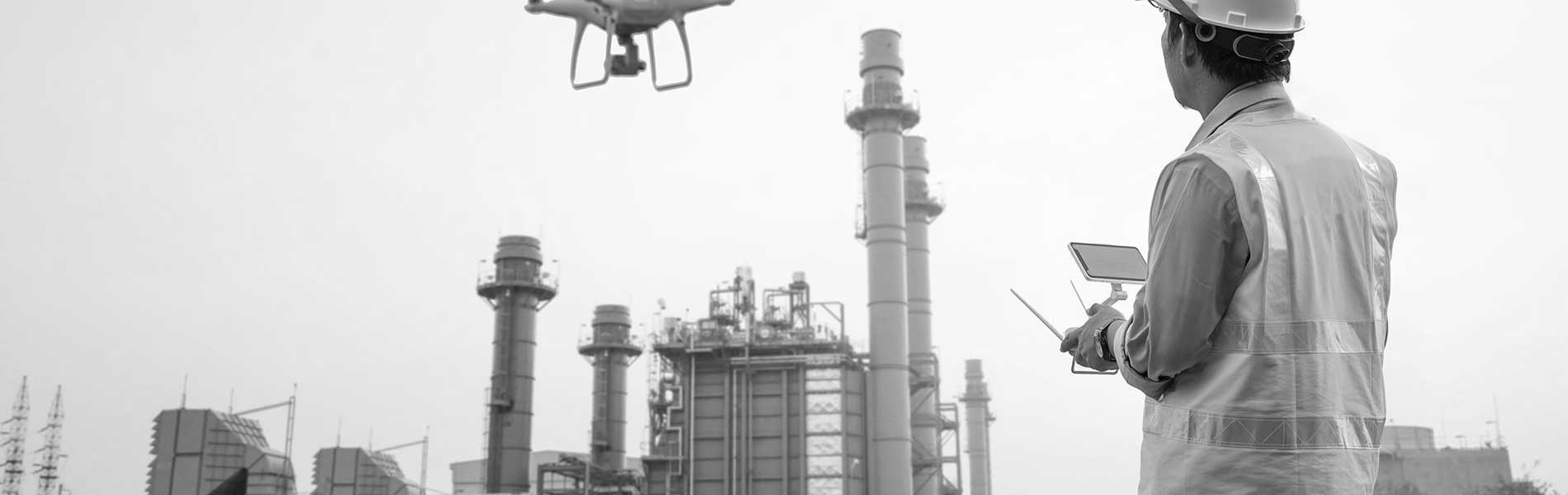 Suivi chantier drone