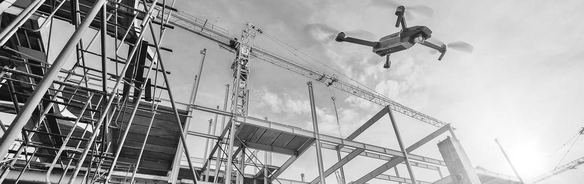 Drone surveillance chantier