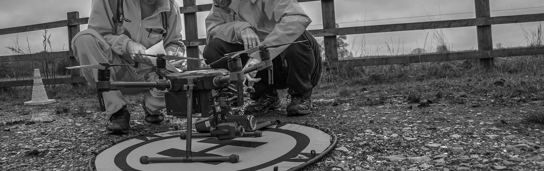 Time lapse chantier drone