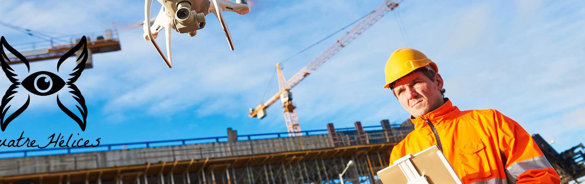 Suivi chantier drone