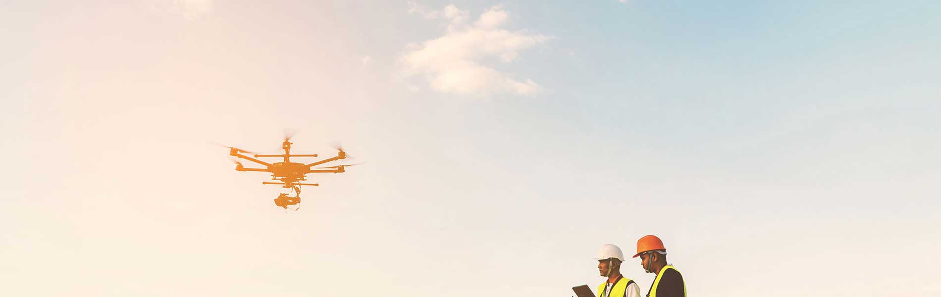 Drone suivi de chantier
