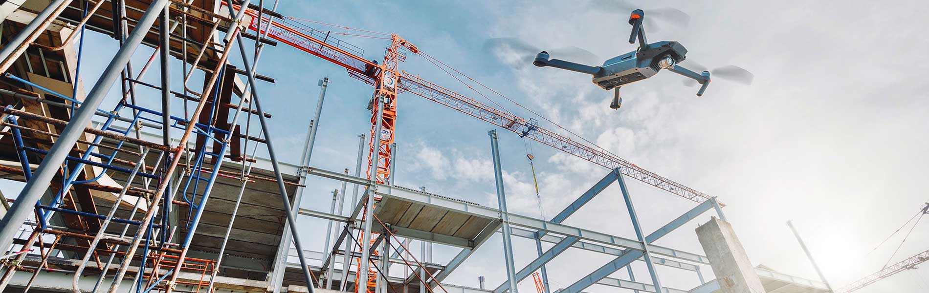 Suivi de chantier par drone
