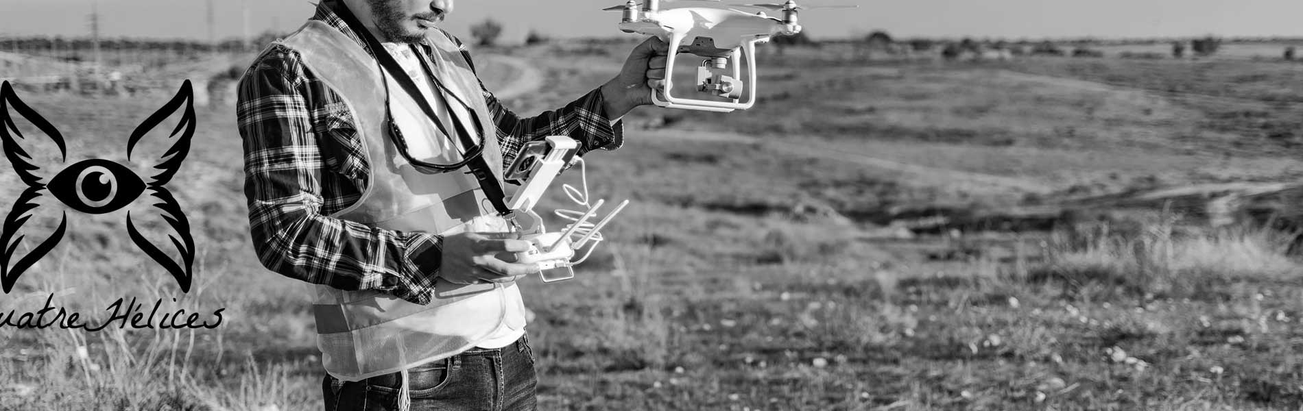 Drone surveillance chantier