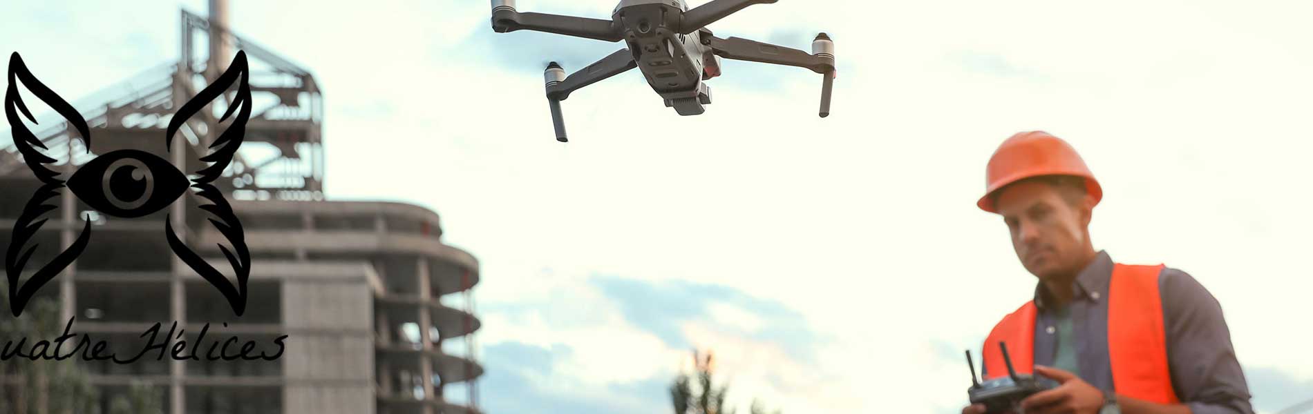 Time lapse chantier drone