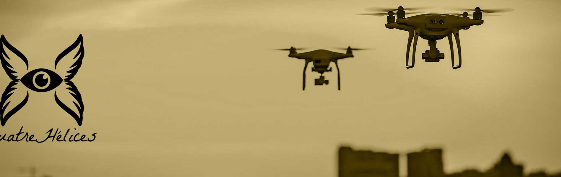 Time lapse chantier drone