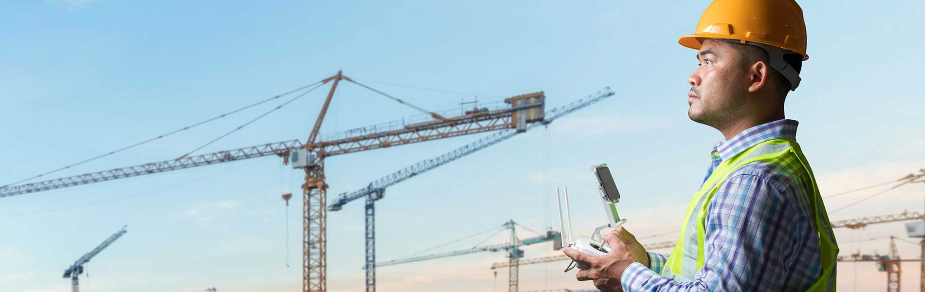 Suivi de chantier par drone