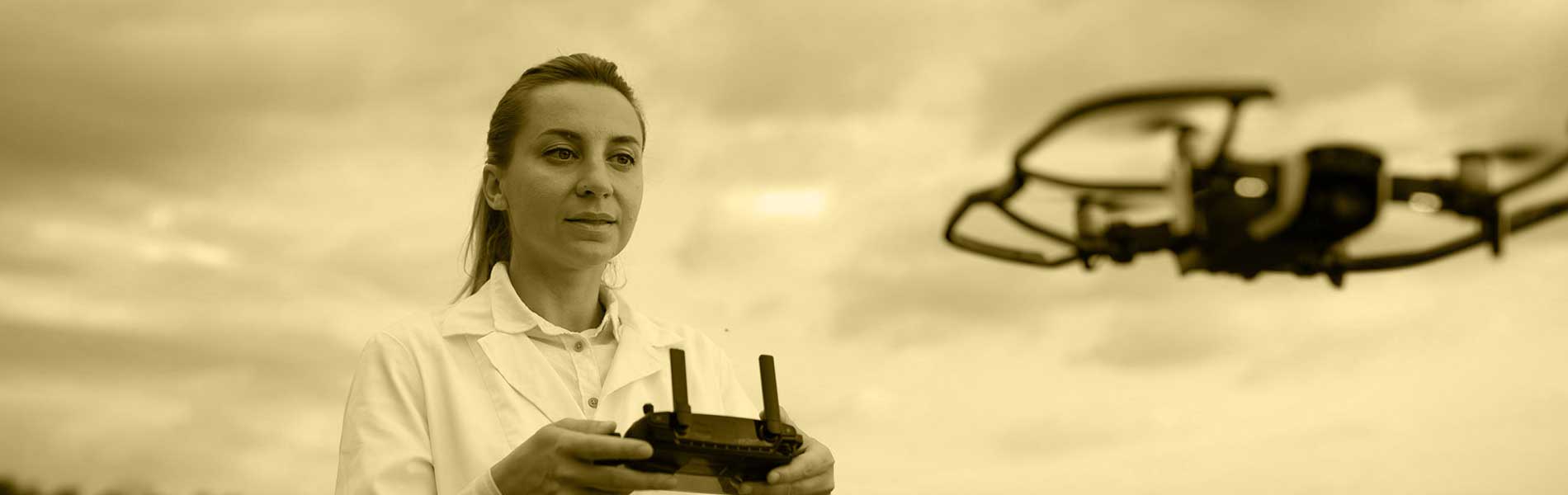 Photo chantier drone