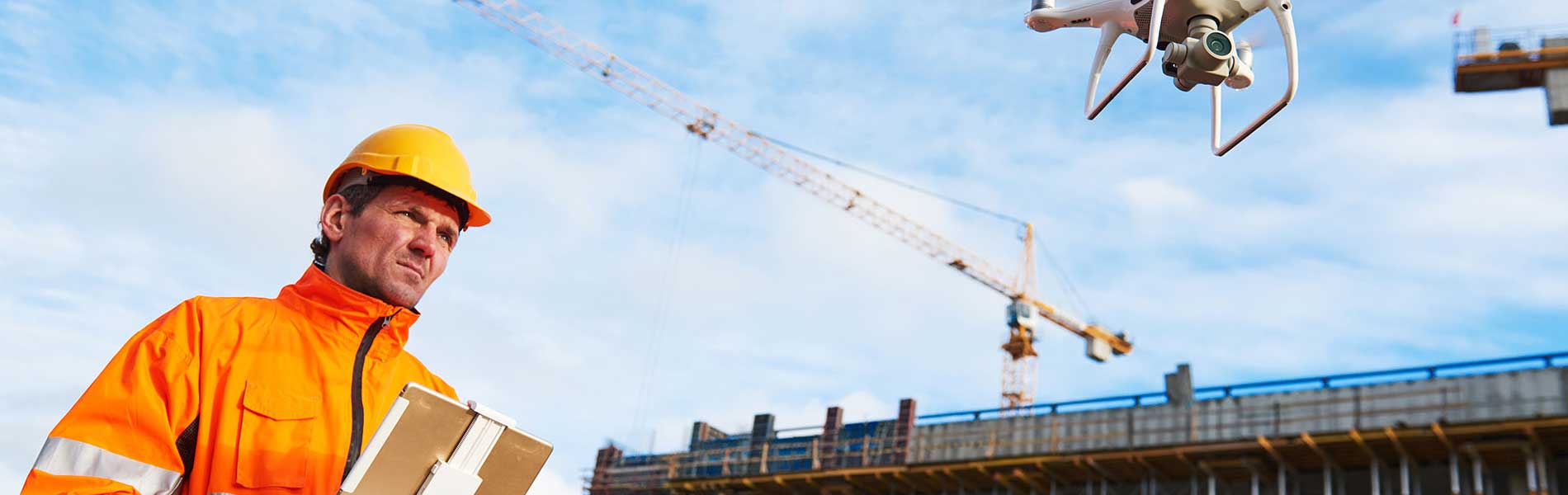 Drone suivi chantier