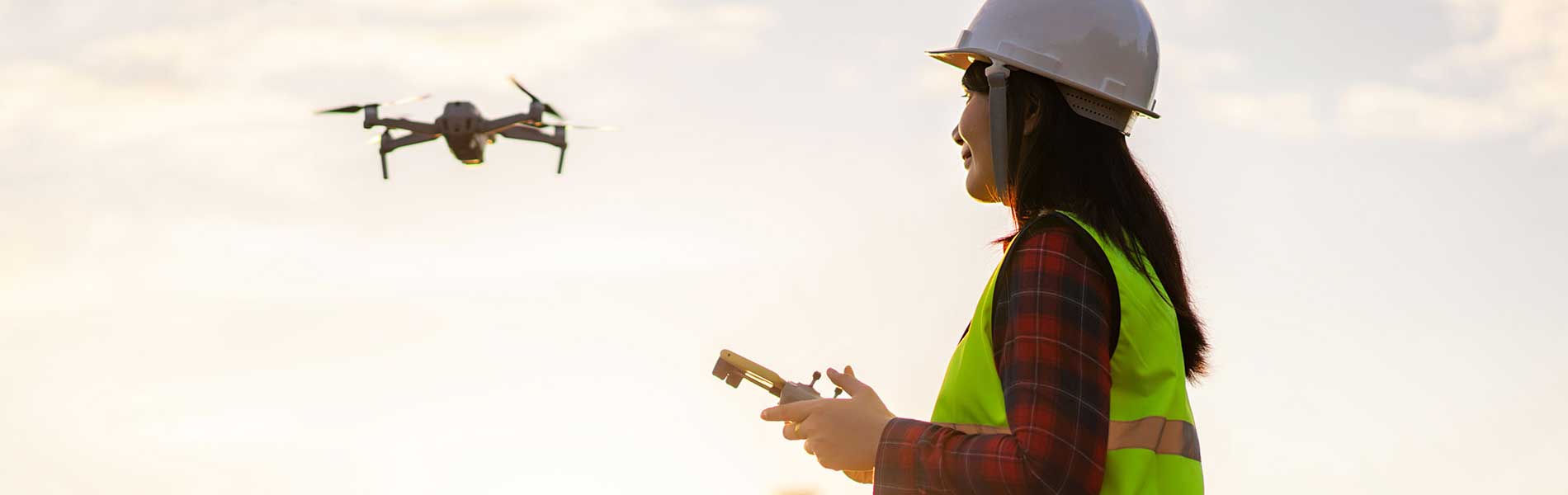 Drone suivi de chantier