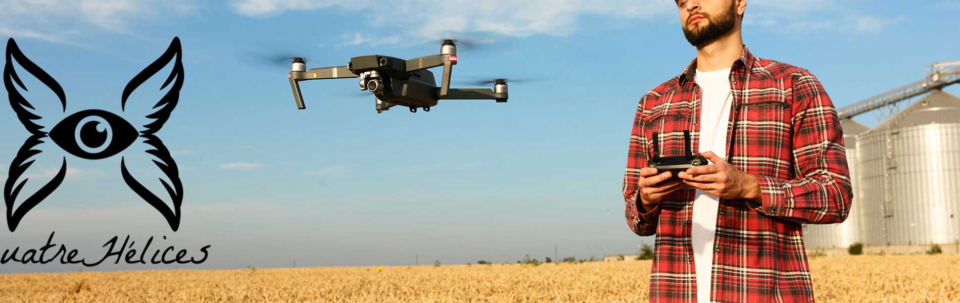 Drone professionnel surveillance
