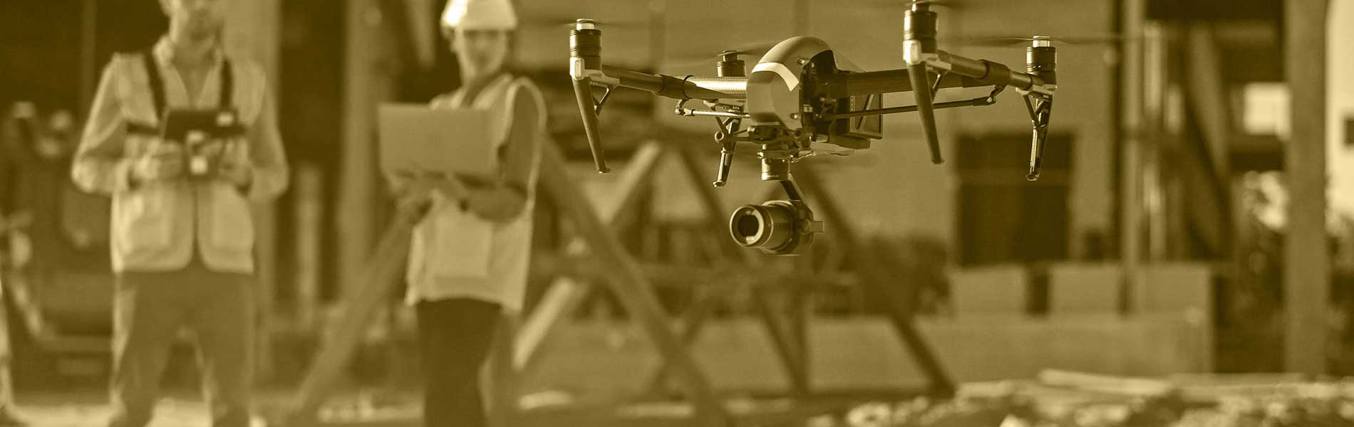 Suivi de chantier par drone