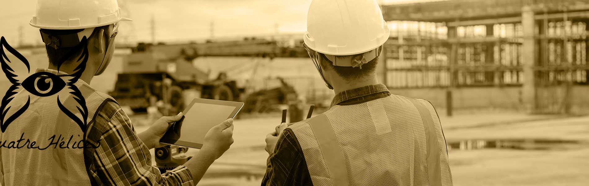 Photo chantier drone