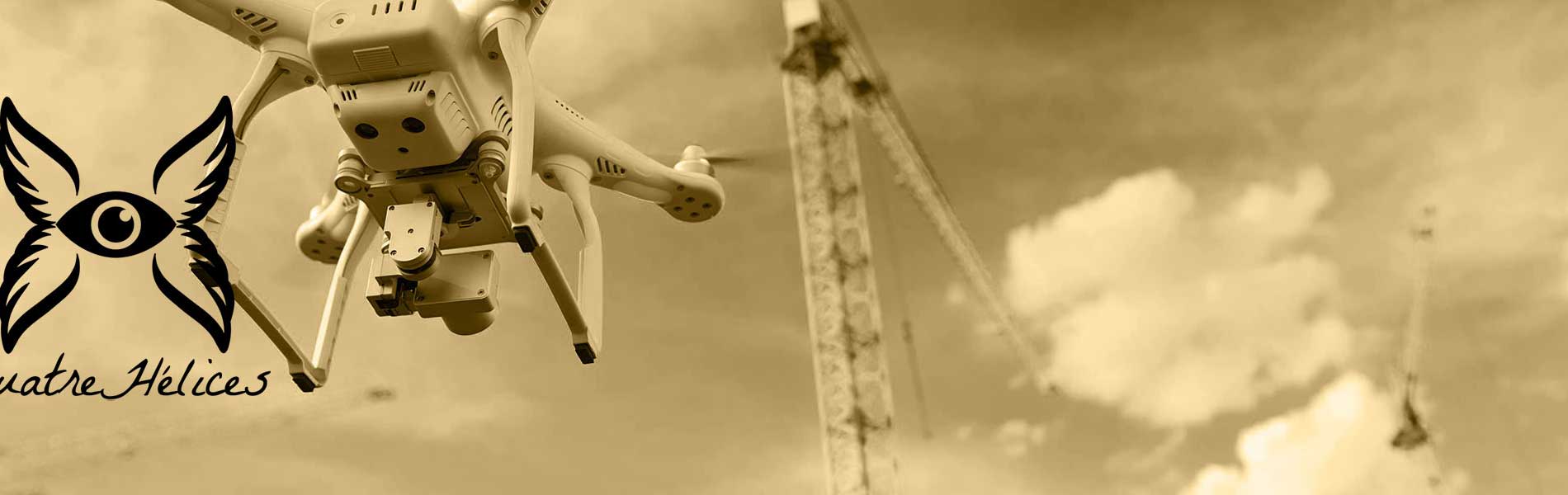 Time lapse chantier drone