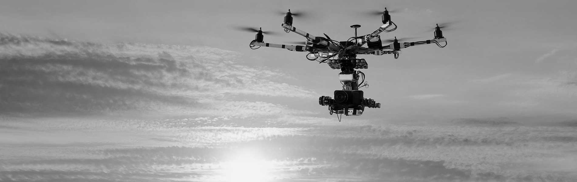 Drone surveillance chantier