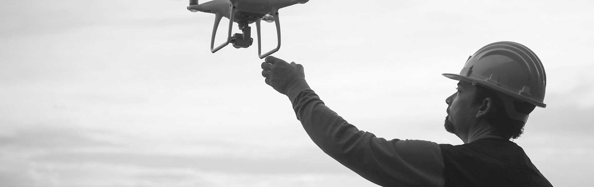 Photo chantier drone Gardanne (13120)