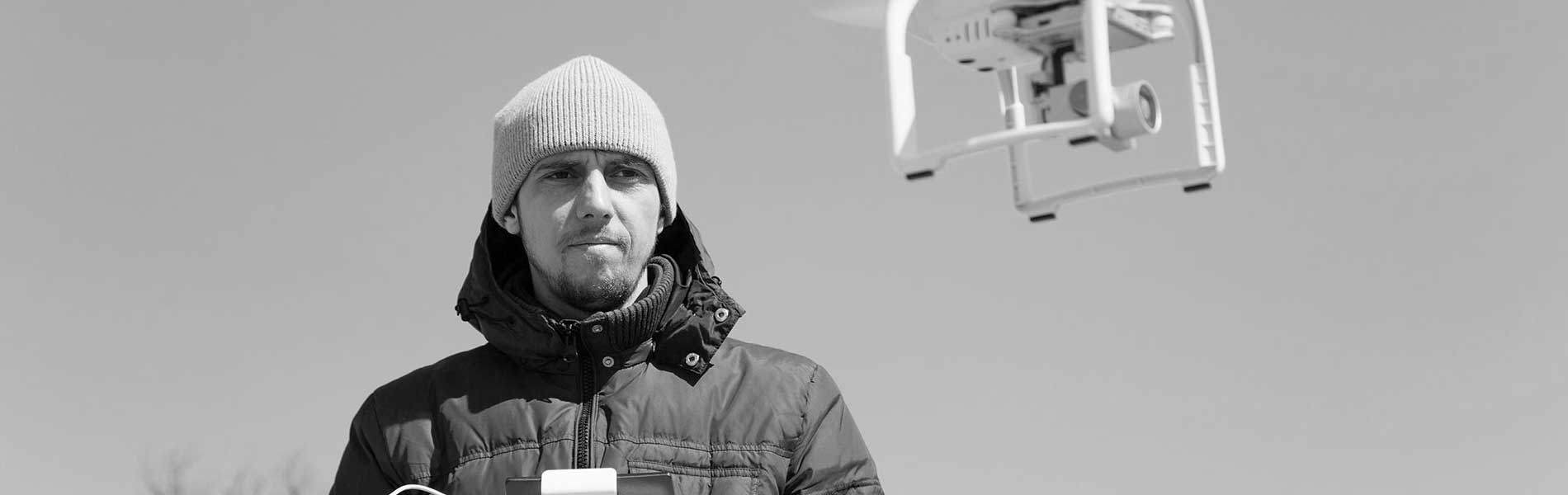 Time lapse chantier drone