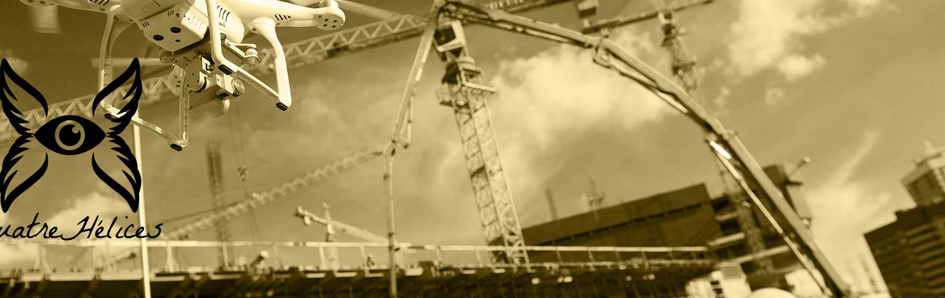 Photo chantier drone
